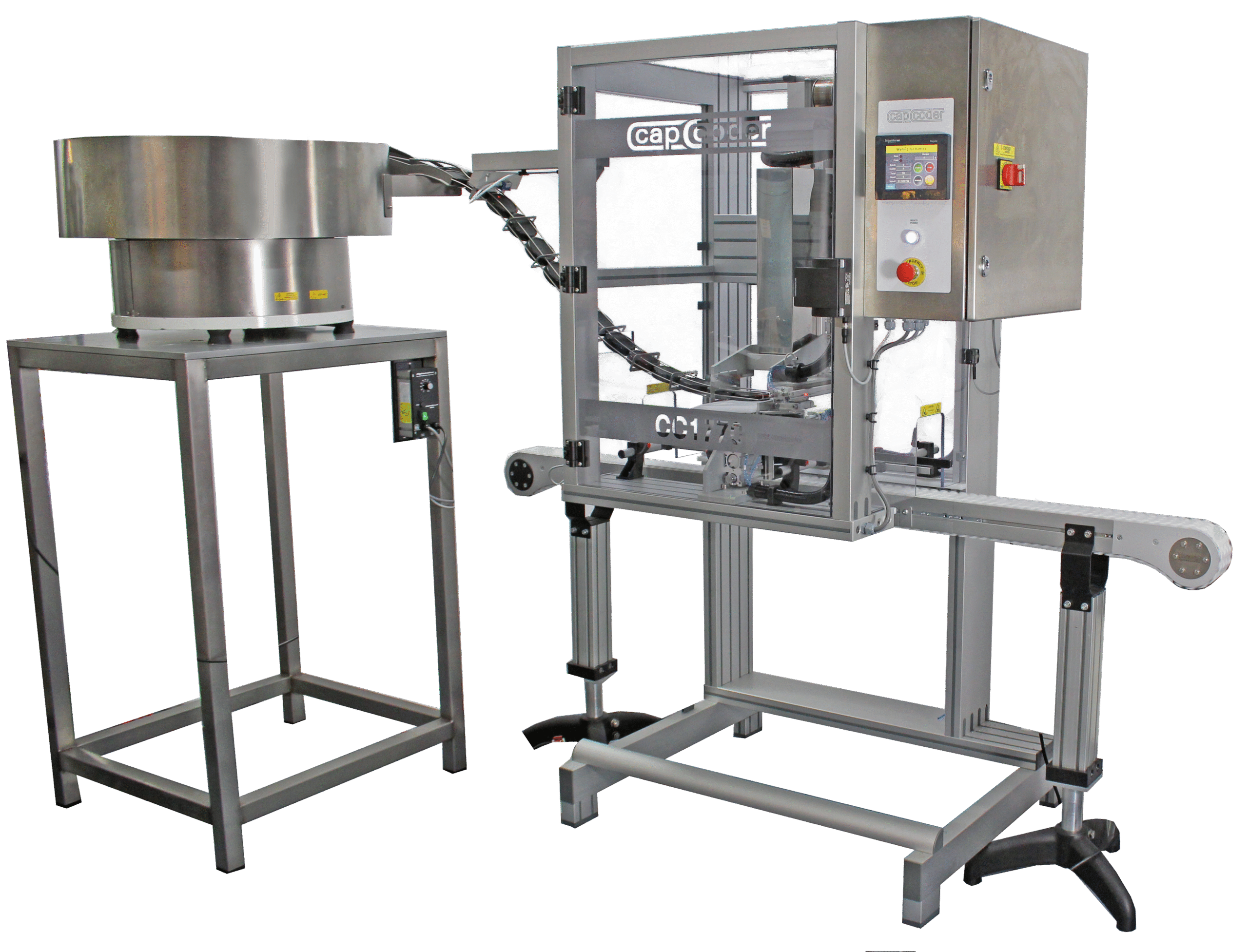 Cap Coders Micro Mono, A Semi or Fully Automatic Modular Filling & Capping Machine